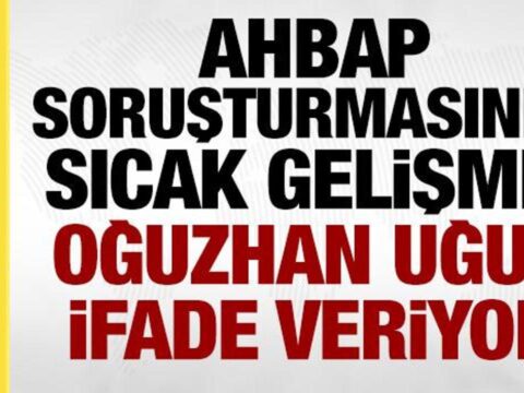 Ahbap sorusturmasinda sicak gelisme oguzhan ugur ve 9 kisi ifade veriyor i8VqQGzp