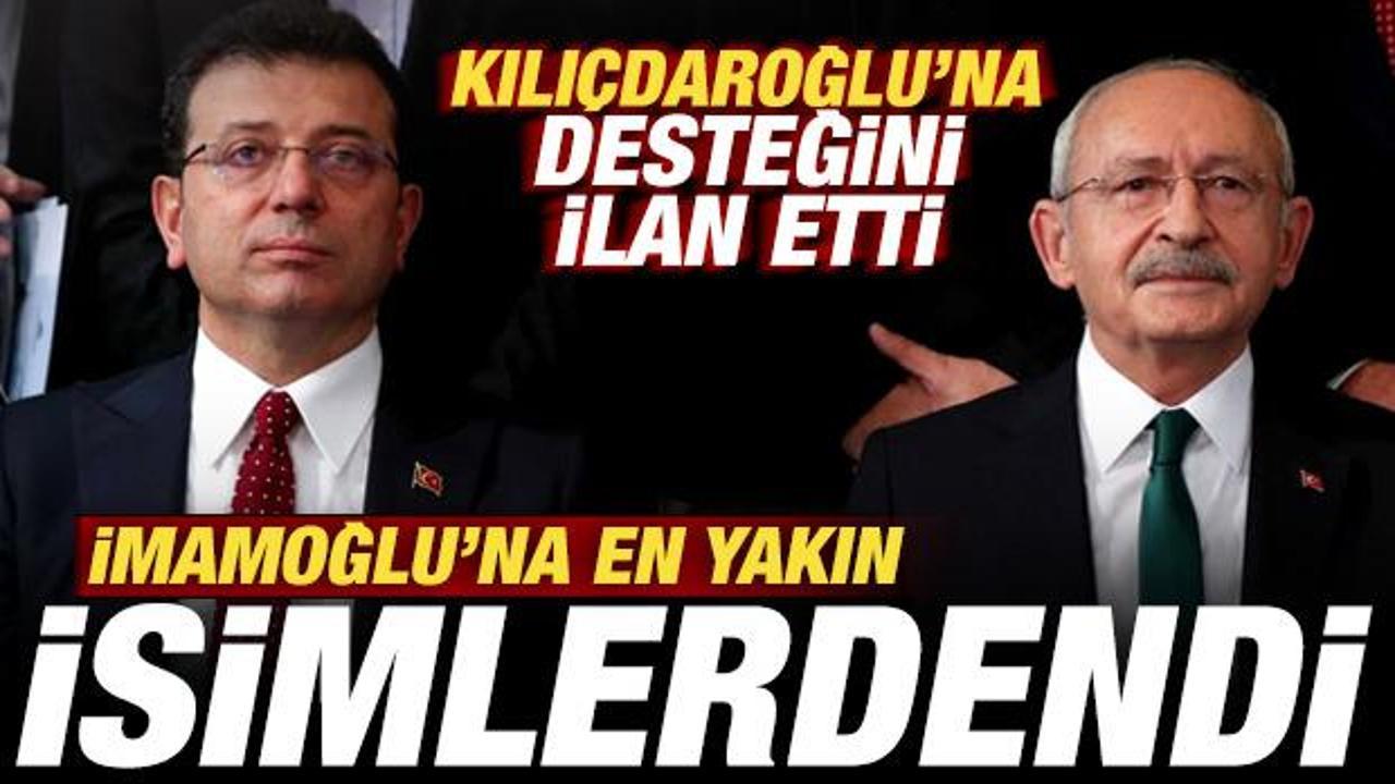 Ekrem imamogluna en yakin isimlerdendi kilicdarogluna destegini ilan etti IPi5hMBR